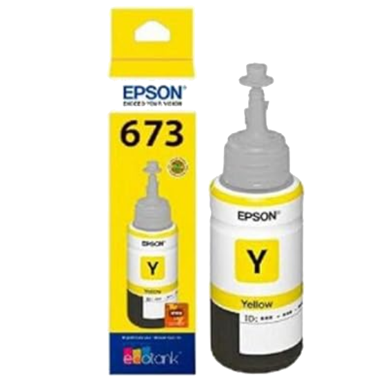 Epson 673 YL Ink Bottle (Yellow) - 70 ml